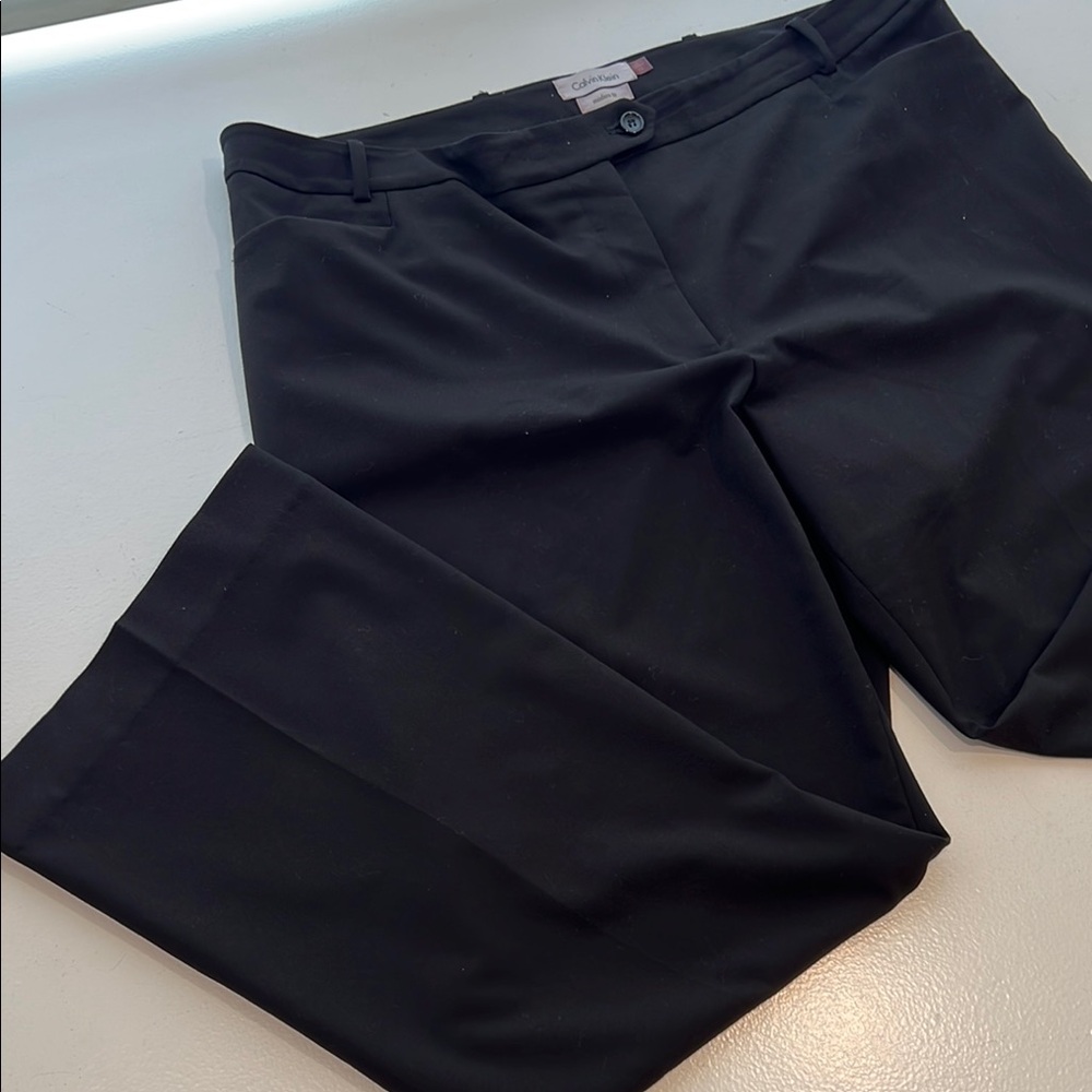 Women’s Calvin Klein Modern fit Black dress pants